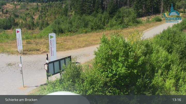 Archived image Webcam Schierke near Brocken