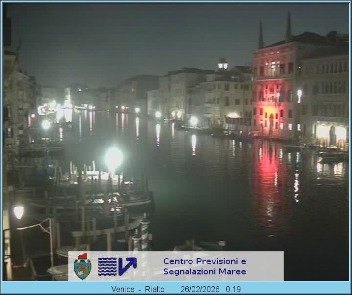 Archived image Webcam Canal Grande in Venice