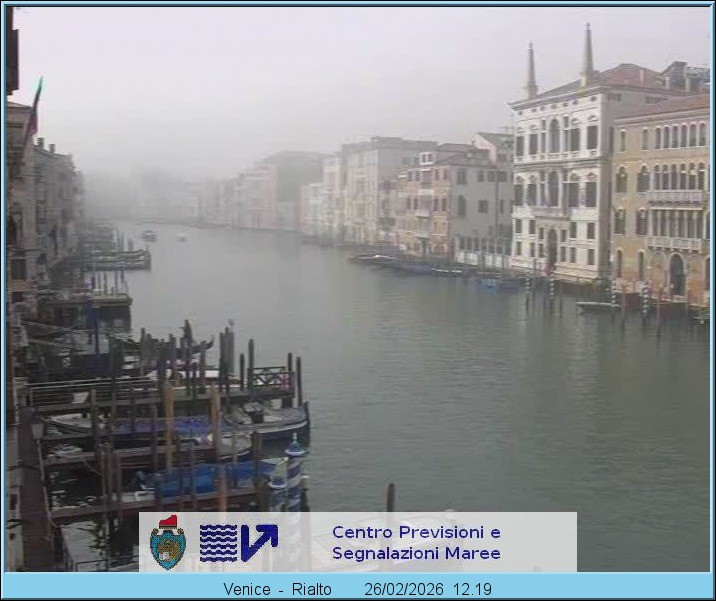 Archived image Webcam Canal Grande in Venice