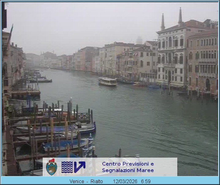 Archived image Webcam Canal Grande in Venice