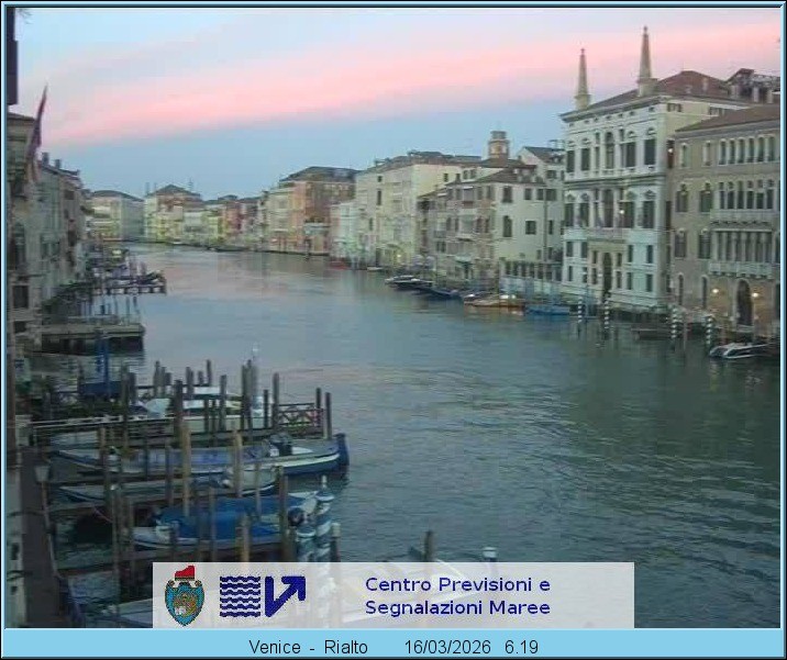Archiv Foto Webcam Canal Grande Venedig