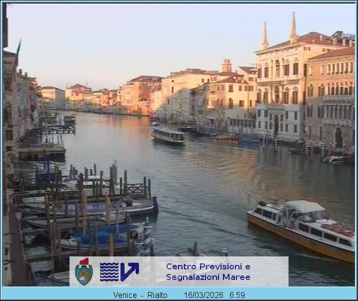 Archiv Foto Webcam Canal Grande Venedig
