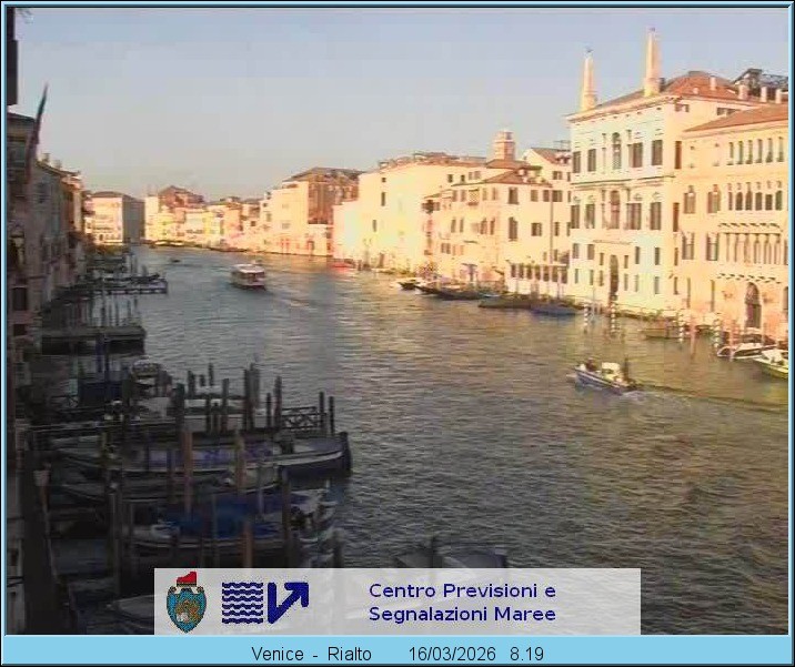 Archiv Foto Webcam Canal Grande Venedig