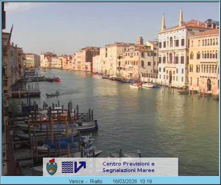 Archiv Foto Webcam Canal Grande Venedig