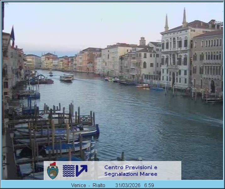 Archiv Foto Webcam Canal Grande Venedig