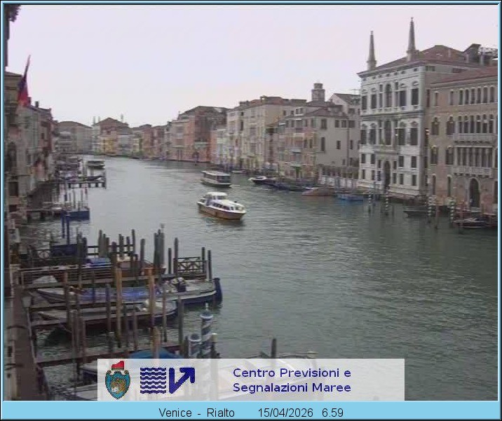 Archived image Webcam Canal Grande in Venice