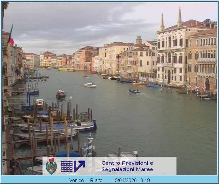 Archived image Webcam Canal Grande in Venice