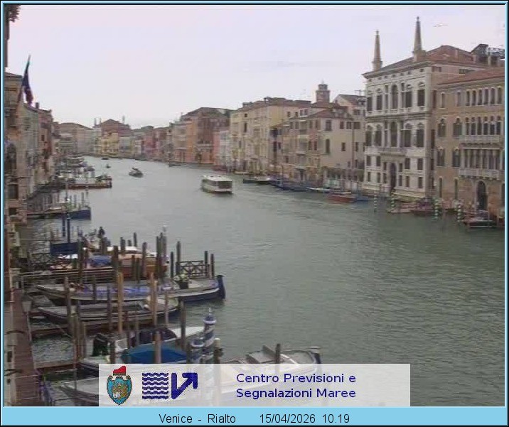 Archived image Webcam Canal Grande in Venice