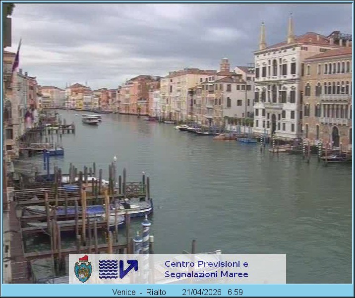 Archiv Foto Webcam Canal Grande Venedig