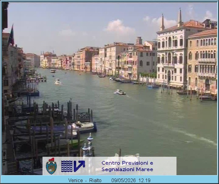 Archiv Foto Webcam Canal Grande Venedig