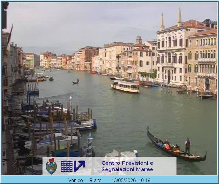 Archived image Webcam Canal Grande in Venice