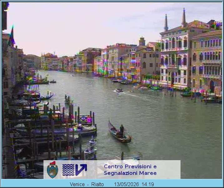 Archived image Webcam Canal Grande in Venice