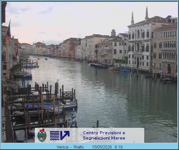 Archived image Webcam Canal Grande in Venice