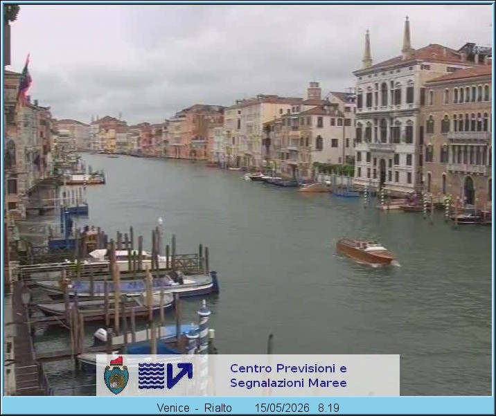 Archived image Webcam Canal Grande in Venice