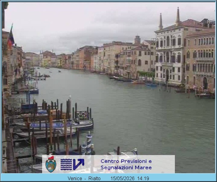 Archived image Webcam Canal Grande in Venice