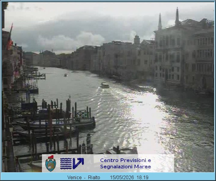 Archived image Webcam Canal Grande in Venice