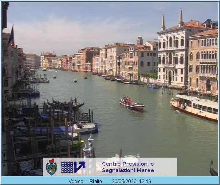 Archiv Foto Webcam Canal Grande Venedig
