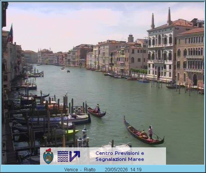 Archiv Foto Webcam Canal Grande Venedig