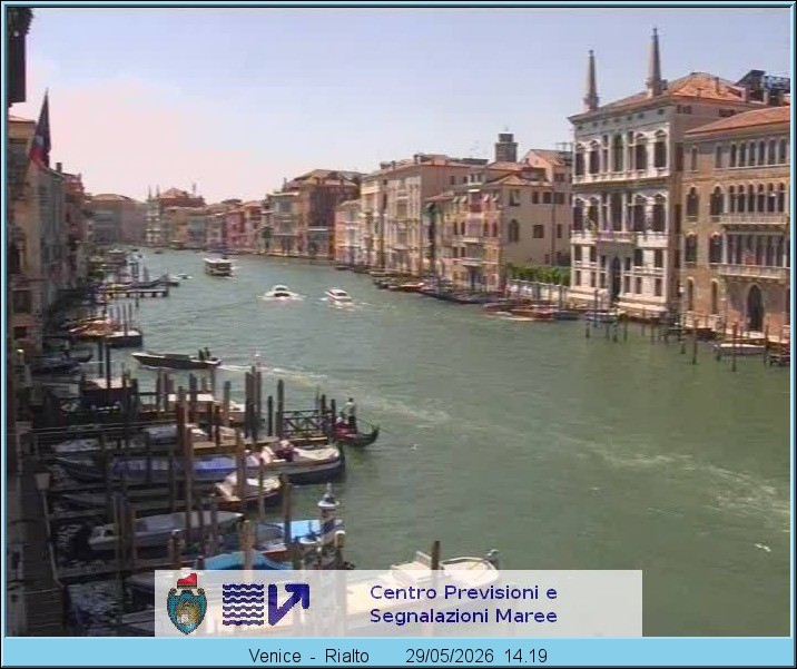 Archiv Foto Webcam Canal Grande Venedig