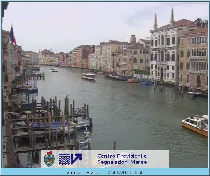 Archiv Foto Webcam Canal Grande Venedig
