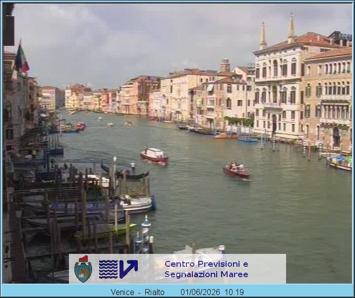 Archiv Foto Webcam Canal Grande Venedig