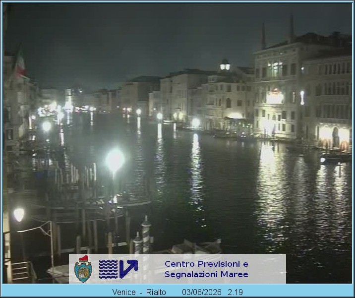 Archived image Webcam Canal Grande in Venice