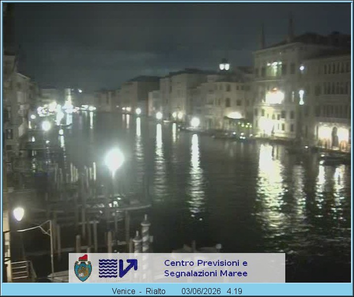 Archived image Webcam Canal Grande in Venice