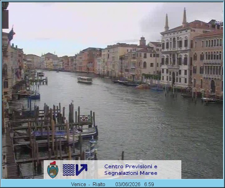 Archived image Webcam Canal Grande in Venice