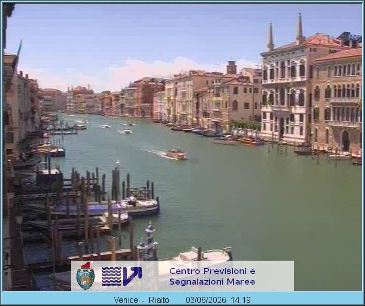 Archived image Webcam Canal Grande in Venice