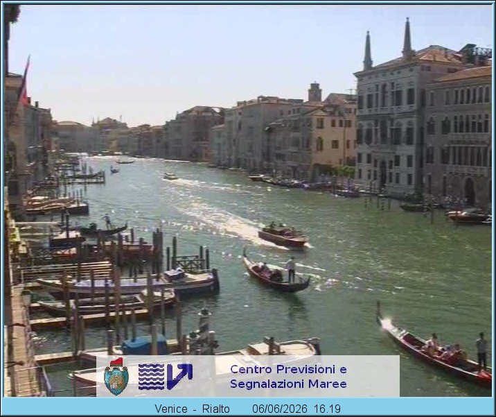 Archiv Foto Webcam Canal Grande Venedig