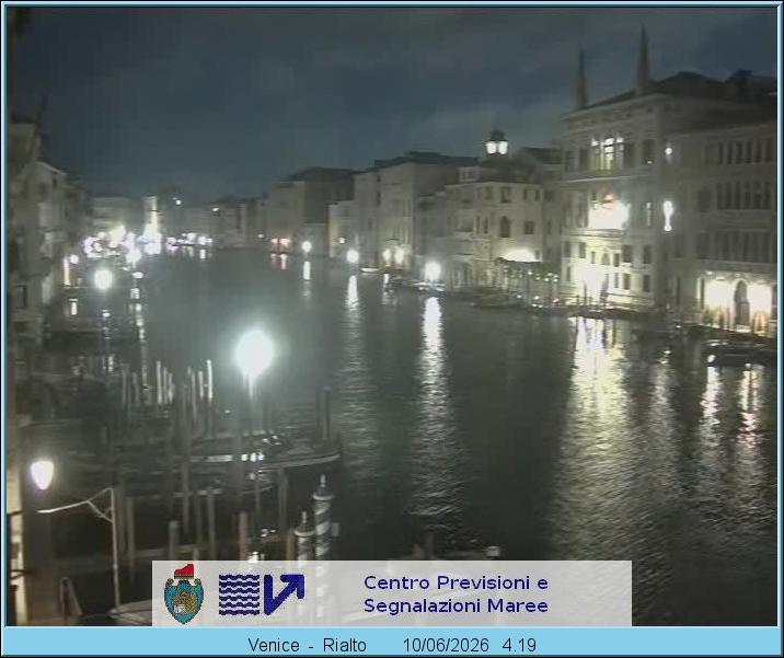 Archived image Webcam Canal Grande in Venice