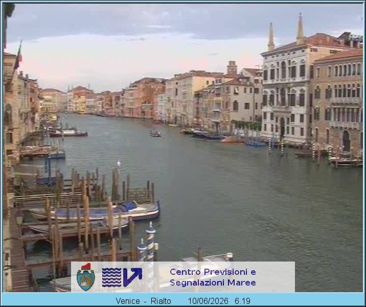 Archived image Webcam Canal Grande in Venice