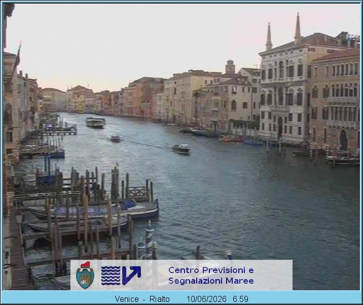 Archived image Webcam Canal Grande in Venice