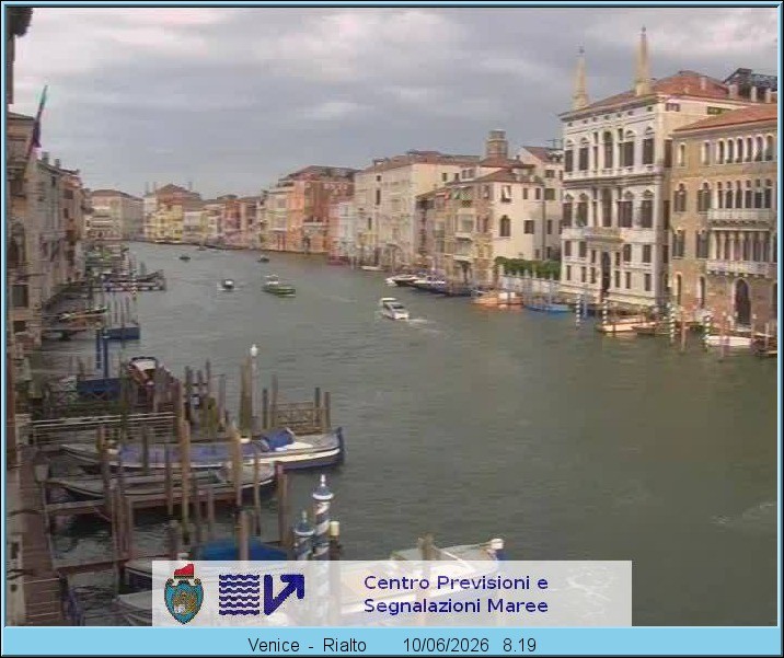 Archived image Webcam Canal Grande in Venice
