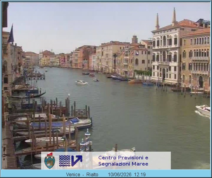 Archived image Webcam Canal Grande in Venice