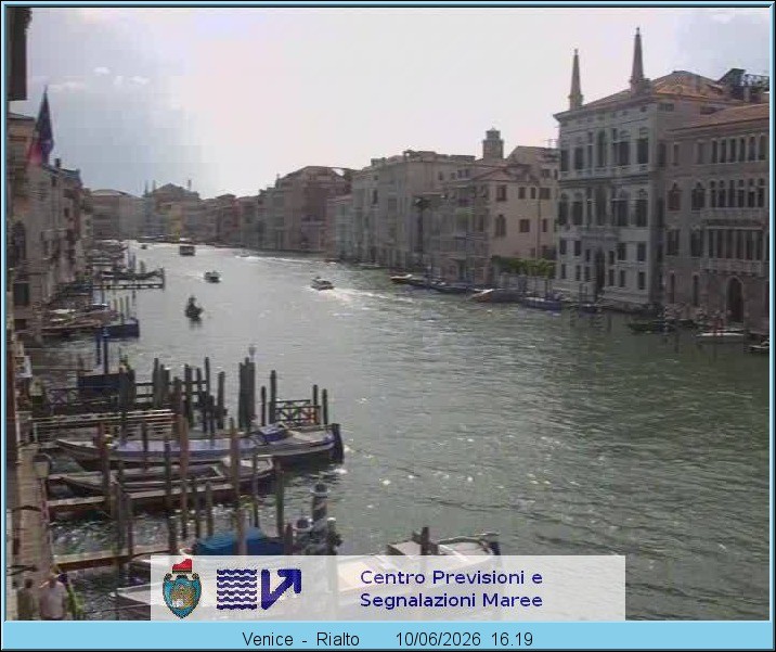 Archived image Webcam Canal Grande in Venice