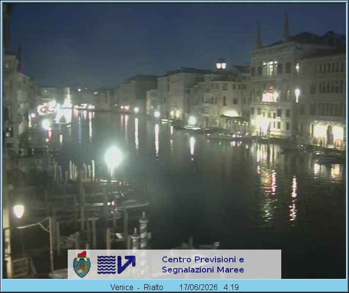 Archived image Webcam Canal Grande in Venice