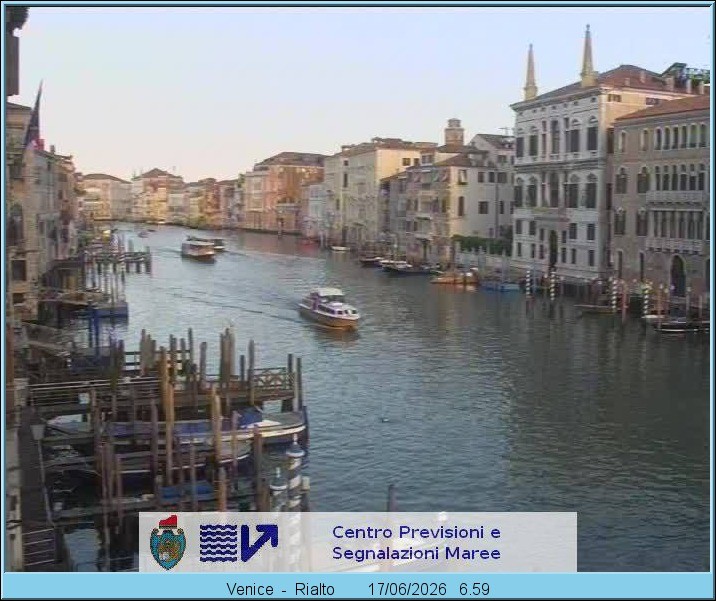 Archived image Webcam Canal Grande in Venice