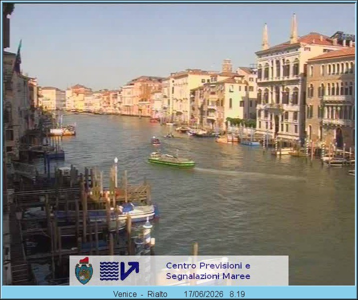 Archived image Webcam Canal Grande in Venice