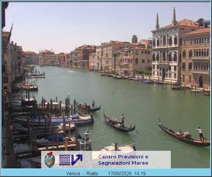 Archived image Webcam Canal Grande in Venice