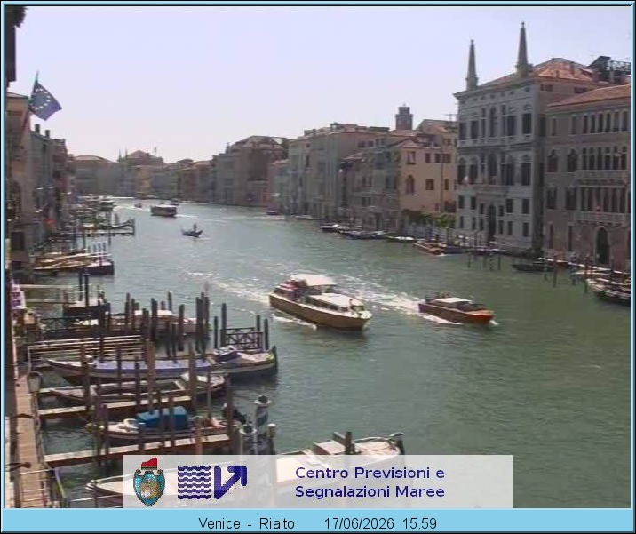 Archived image Webcam Canal Grande in Venice