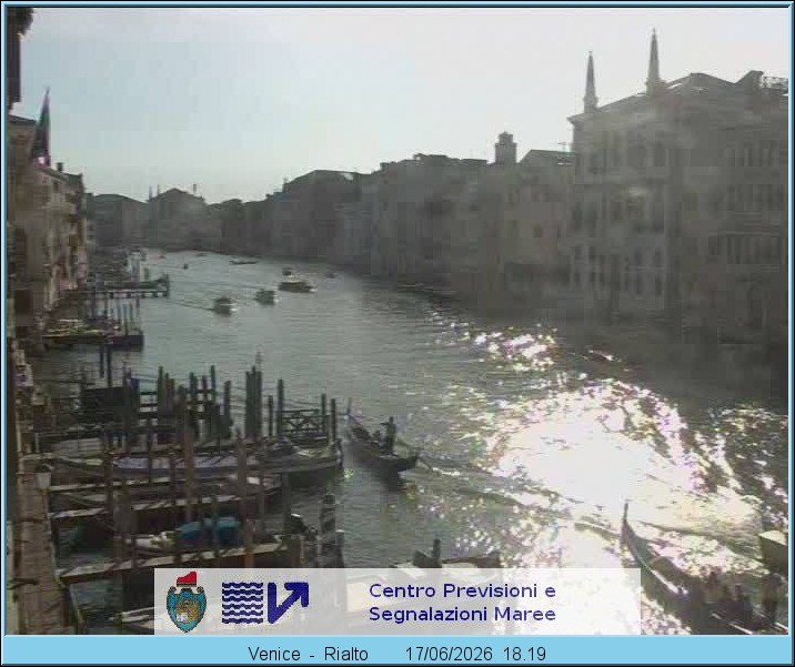 Archived image Webcam Canal Grande in Venice