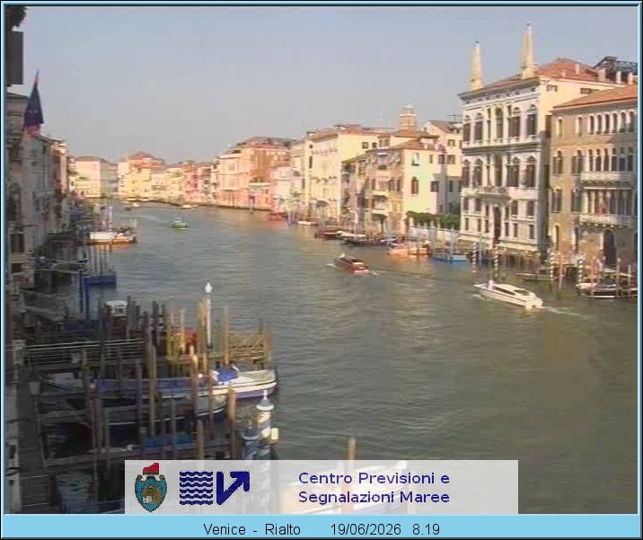Archiv Foto Webcam Canal Grande Venedig