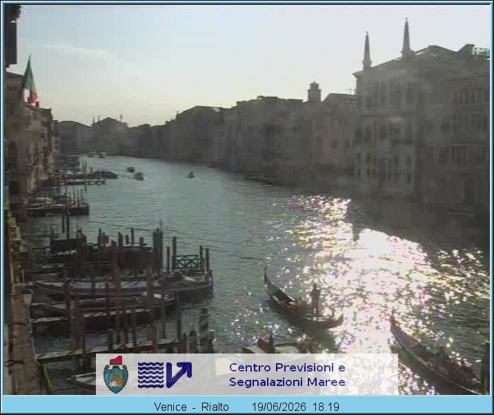 Archiv Foto Webcam Canal Grande Venedig