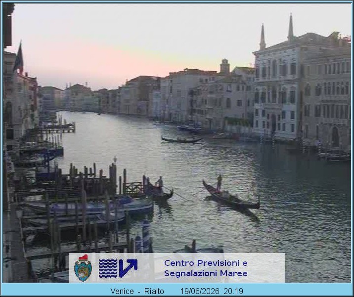 Archiv Foto Webcam Canal Grande Venedig
