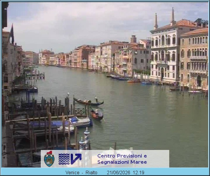 Archiv Foto Webcam Canal Grande Venedig