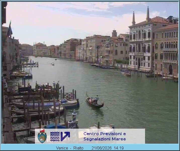 Archiv Foto Webcam Canal Grande Venedig