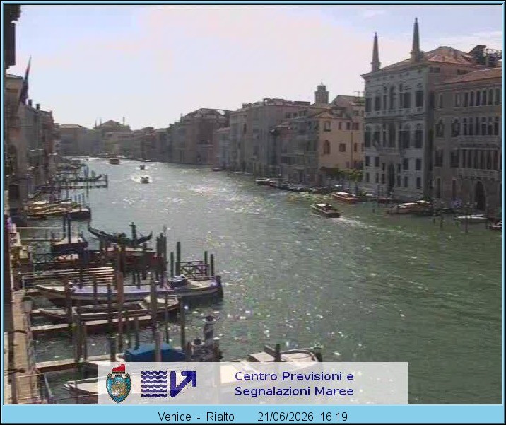 Archiv Foto Webcam Canal Grande Venedig
