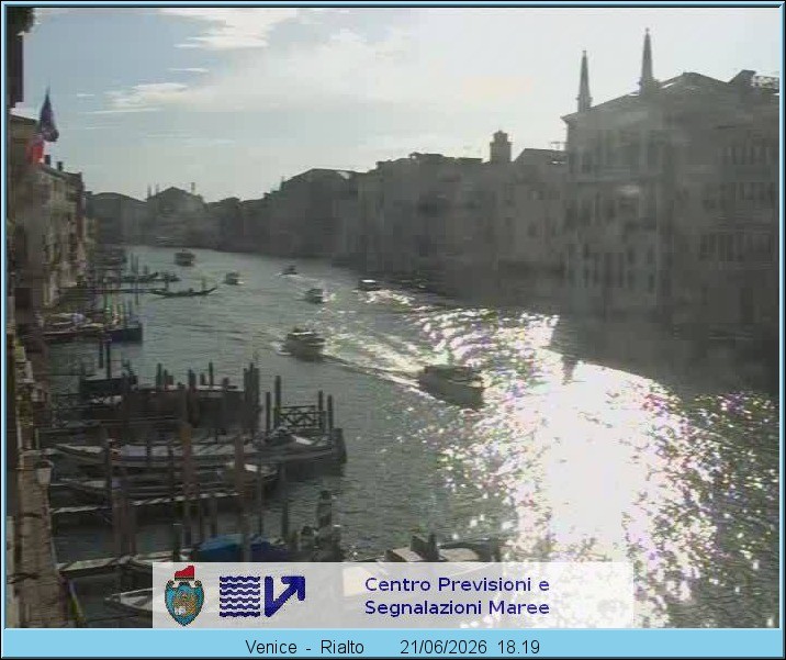 Archiv Foto Webcam Canal Grande Venedig