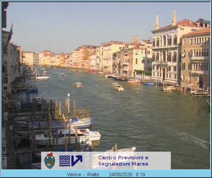 Archiv Foto Webcam Canal Grande Venedig